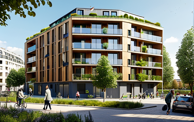 지방재정 관련 공모전 준비 전략 - Sustainable Urban Development**

"A modern, eco-friendly apartment building in Paris with green roof...